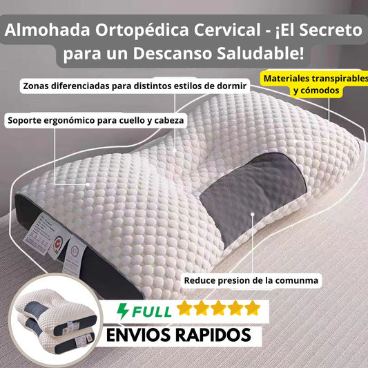 ALMOHADA CERVICAL 2X1 = 2 UNIDADES