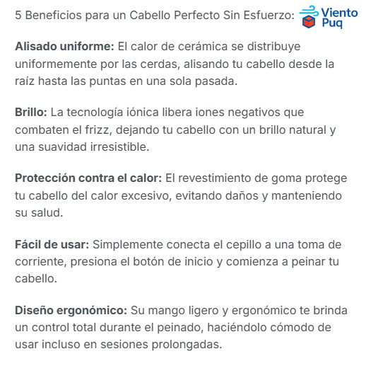 Cepillo Alisador One Step